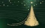 Weihnachtskarte &raquo;Vorhang auf&laquo;, 190x120mm
