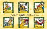 Weihnachts-Teamkarte &raquo;Von uns Allen&laquo; 190x120mm