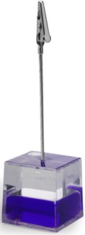 Memohalter &raquo;Liquid&laquo;, violett, 39x39x140 mm