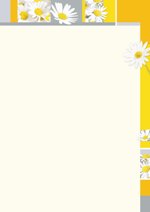 PC-Brief Brillant - Margeriten - neutral