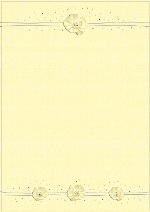 PC-Brief Premium - gepr&auml;gte Blumen - neutral