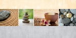 PC-Karte Exclusiv - Steine - neutral - Format 21 x 10,5 cm