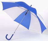 Stockschirm &raquo;Promotion&laquo; wei&szlig;/royalblau, 105 cm &Oslash;