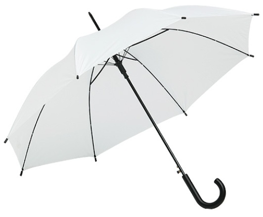 Stockschirm &raquo;Casual&laquo; weiss, aussen