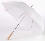 Stockschirm &raquo;Basic&laquo; wei&szlig;, aussen