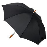Golfschirm &raquo;Daro&laquo; schwarz/orange, aussen