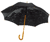 Stockschirm &raquo;Planetarium&laquo; schwarz, 100 cm &Oslash;