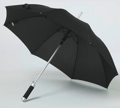 Stockschirm &raquo;Rhodium&laquo; schwarz