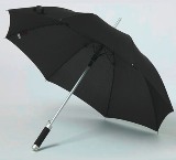 Stockschirm &raquo;Rhodium&laquo; schwarz