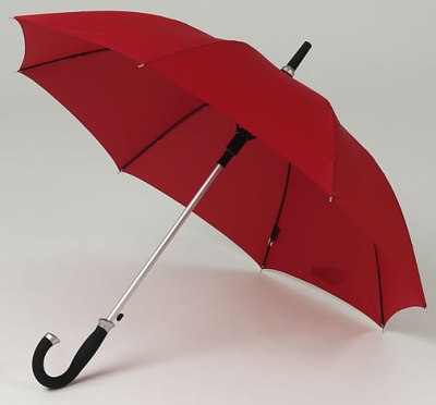 Stockschirm &raquo;Merkur&laquo; kirschrot