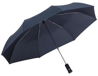 LED-Taschenschirm &raquo;Torch&laquo; navyblau