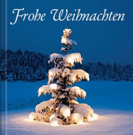 Geschenkbuch &raquo;Frohe Weihnachten ...&laquo;, 165x165 mm, Titel