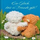 Geschenkbuch &raquo;Ein Gl&uuml;ck dass es Freunde gibt&laquo;, 165x165 mm, Titel
