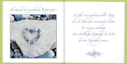Geschenkbuch &raquo;Ich w&uuml;nsche dir das Allerbeste&laquo;, 165x165 mm, Beispiel Doppel-Innenseite