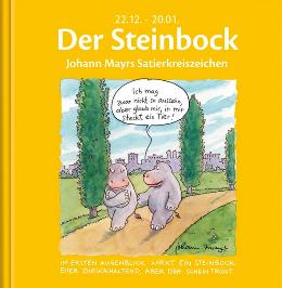 Geschenkbuch &raquo;Der Steinbock&laquo;, 165x165 mm, Titel