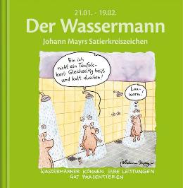 Geschenkbuch &raquo;Der Wassermann&laquo;, 165x165 mm, Titel