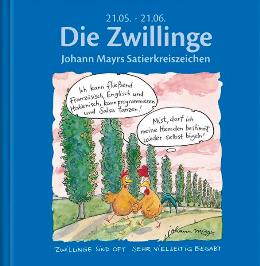 Geschenkbuch &raquo;Die Zwillinge&laquo;, 165x165 mm, Titel