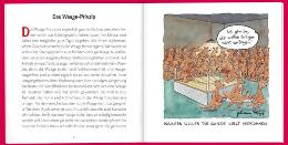 Geschenkbuch &raquo;Die Waage&laquo;, 165x165 mm, Beispiel Doppel-Innenseite