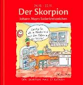 Geschenkbuch &raquo;Sterrnzeichen Skorpion&laquo;, 165x165 mm, Titel