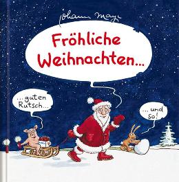 Geschenkbuch &raquo;Fr&ouml;hliche Weihnachten ...&laquo;, 165x165 mm, Titel