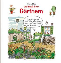 Geschenkbuch &raquo;Viel Spa&szlig; beim G&auml;rtnern&laquo;, 165x165 mm, Titel