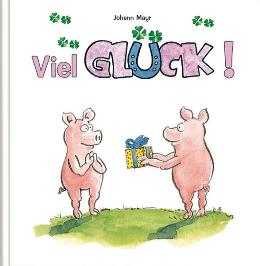 Geschenkbuch &raquo;Viel Gl&uuml;ck&laquo;, 165x165 mm, Titel