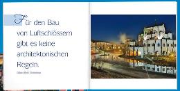 Geschenkbuch &raquo;Hundertwasser Architektur&laquo;, 165x165 mm, Beispiel Doppel-Innenseite