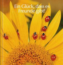 Geschenk-MINI-buch &raquo;Ein Gl&uuml;ck, dass es Freunde gibt&laquo;, 115x115 mm, Titel