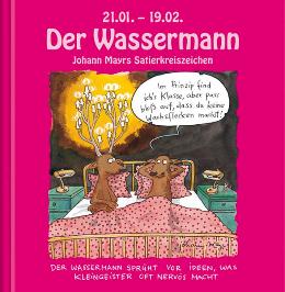 Geschenk-MINI-buch &raquo;Der Wassermann&laquo;, 115x115 mm, Titel