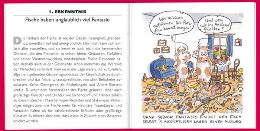Geschenk-MINI-buch &raquo;Die Fische&laquo;, 165x165 mm, Beispiel Doppel-Innenseite