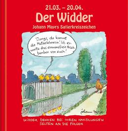 Geschenk-MINI-buch &raquo;Der Widder&laquo;, 115x115 mm, Titel