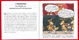 Geschenk-MINI-buch &raquo;Der Widder&laquo;, 165x165 mm, Beispiel Doppel-Innenseite