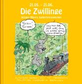 Geschenkbuch &raquo;Die Zwillinge&laquo;, 115x115 mm, Titel