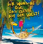 Geschenkbuch &raquo;Ich w&uuml;nsche dir das Beste auf der Welt!&laquo;, 165x165 mm, Titel