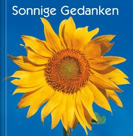 Geschenkbuch &raquo;Sonnige Gedanken&laquo;, 165x165 mm, Titel