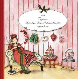 Geschenkbuch &raquo;24 Tage im Zauber der Adventszeit versinken&laquo;, 165x165 mm, Titel