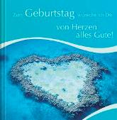 Geschenkbuch &raquo;Zum Geburtstag von Herzen alles Gute&laquo;, 165x165 mm, Titel