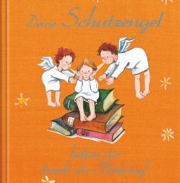 Geschenkbuch &raquo;Deine Schutzengel helfen dir durch die Pr&uuml;fung!&laquo;, 165x165 mm, Titel