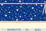 Weihnachtskarte &raquo;Sterne&laquo;, 170x115mm