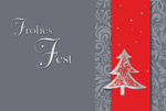 Weihnachtskarte &raquo;Frohes Fest, 170x115 mm
