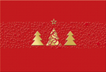 Spenden-Weihnachtskarte &raquo;Sternenzauber&laquo;, 170x115mm