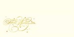 Weihnachtskuvert &raquo;Frohe Weihnachten in Goldfolie oF&laquo;, 220x110mm