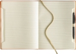 Notizbuch 190x250mm, Leseband, innenliegende Kulischlaufe