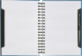 Notizbuch 168x240 mm, Wire-O-Bindung