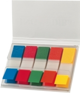 5 Film-Marker in Z-Lagen, geschlossen