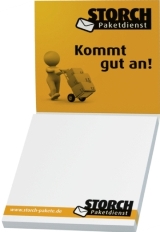 Haftnotizblock in Karton-Umschlag 72x72mm
