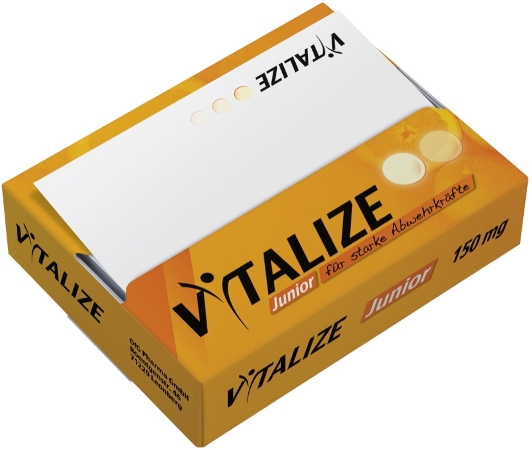 Haftetiketten 75x75 mm in Z-Lage in Spenderbox 20 mm H&ouml;he