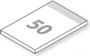 Skizze Haftnotizblock 100x72 mm, 50 Blatt, bedruckt