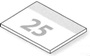 Skizze Haftnotizblock 100x72 mm, 25 Blatt, bedruckt
