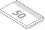 Skizze Haftnotizblock 100x72 mm, 50 Blatt, bedruckt